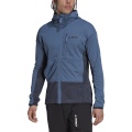 adidas Fleecejacke Terrex Zupahike mit Kapuze stahlblau Herren